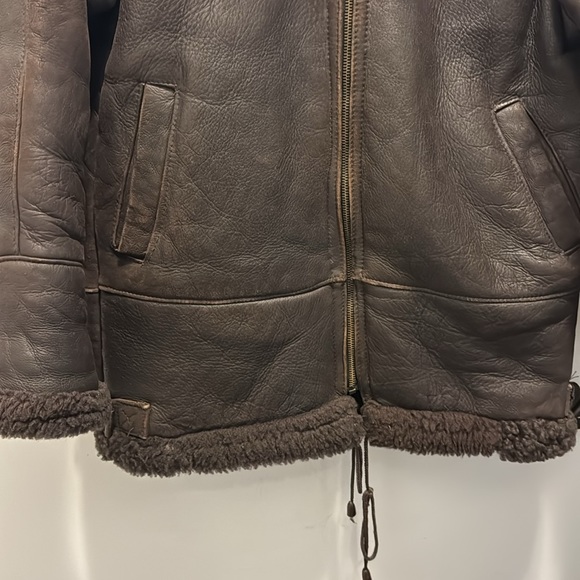 Vintage Brown Jacket with Hood - Picture 4 of 8